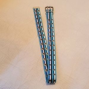 Aeropostale Blue Moon Fabric Belt -S